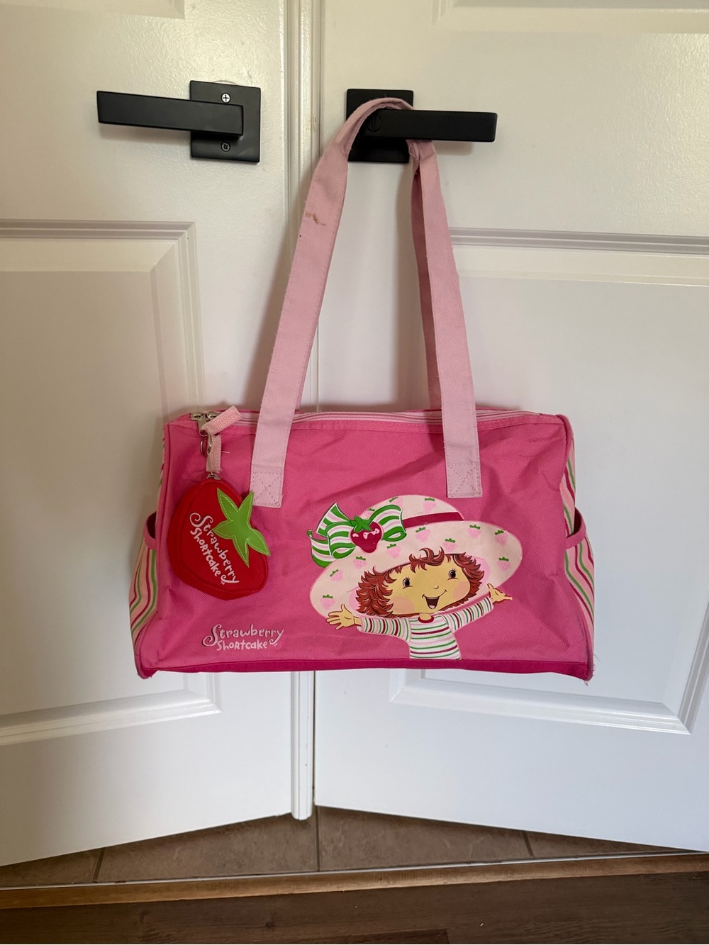 Strawberry Shortcake Pink Small Duffle Bag